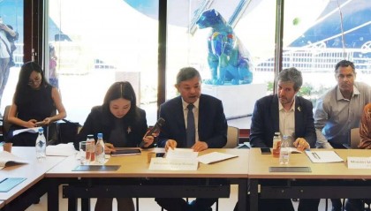 生态环境部部长黄润秋出席甲烷与其他非二氧化碳温室气体峰会并会见外方高级代表