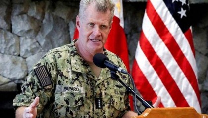 美司令打造“地狱景象”，解放军军机直逼金门，赖清德警卫投诚！