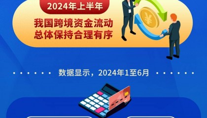 （图表）国家外汇局：上半年我国跨境资金流动总体保持合理有序