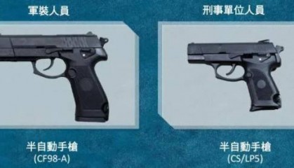 香港警察换新枪→国产CF98-A！超酷细节…