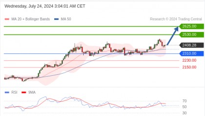每日策略：07/24 外汇黄金原油行情分析