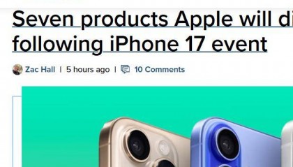 苹果iPhone 17系列发布后：七款产品或将“退场”