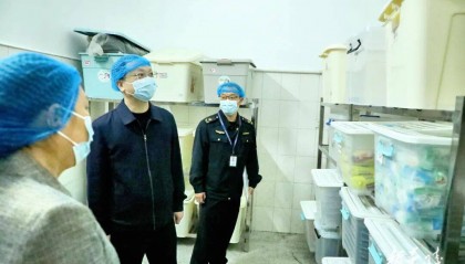 夏胜利开展校园食品安全“两个责任” 包保督导工作