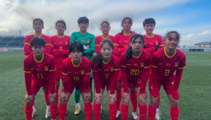 中国U17女足1胜1平日本队信心大增