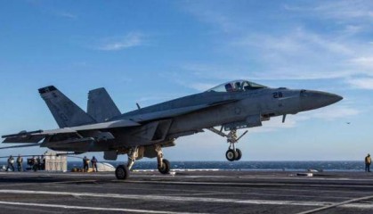 10个月内第六架，美国海军的F-18战机又掉一架
