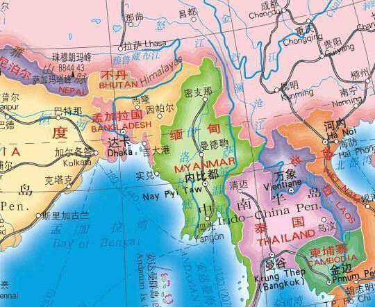 中国哪些王朝的名字，发展成了现在中国的外语名字？
