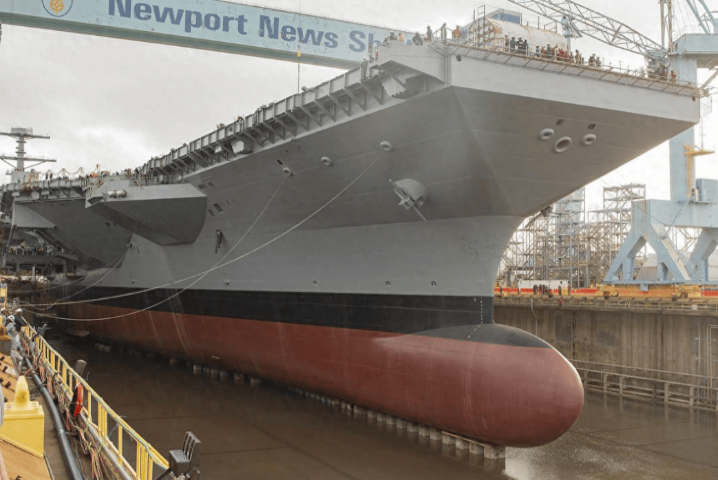 004核航母大连开建,美国肯尼迪号进度迟缓,正为电磁弹射器头疼