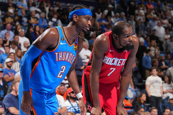 NBA揭幕战:双加时!雷霆125-124险胜火箭